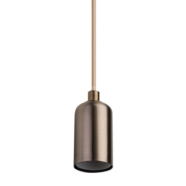 Wiva 31501151 Campana colgante de metal e27 cobre cepillado